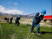 防扭鋼絲繩在包頭供電公司工程建設部應用